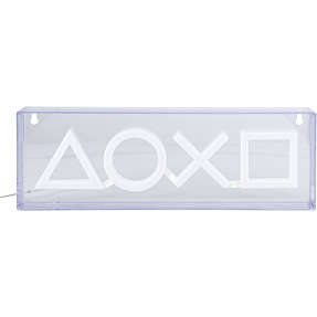 PlayStation neonskilt - multifarvet