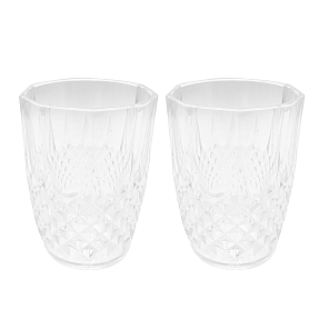 Salling plast glas 2 pak - transparent