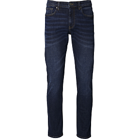 Herre jeans slim fit str. 34/34 - mørkeblå