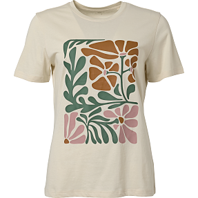 VRS dame T-shirt str. M - beige