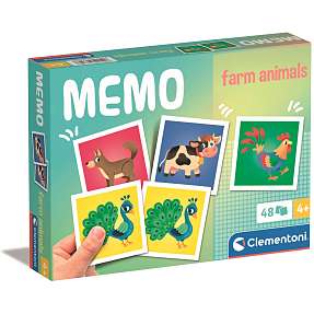 Clementoni bondegårdsdyr memo