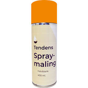 Tendens spraymaling halvblank 0,4 liter