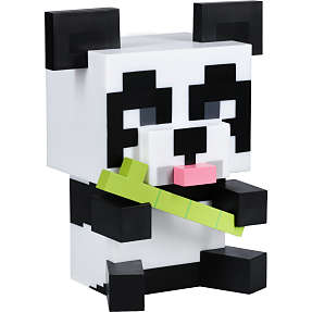 Panda natlampe - hvid og sort