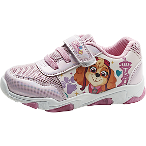 Paw Patrol børne lyssko str. 26 - rosa