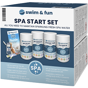 Swim & Fun Spa startsæt plejemidler