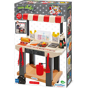 Ecoiffier Streetfood stand legetøj<BR>