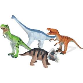 Blød dinosaurer - findes i 4 varianter