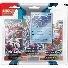 Pokémon samlemappe m. 3-pack Booster pakke