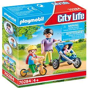 Playmobil Mor med børn 70284