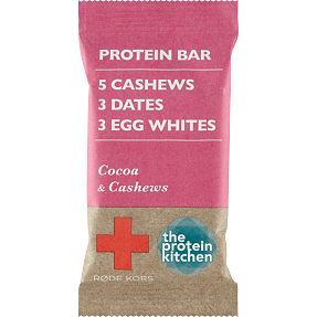 Proteinbar m. cashewnødder og kakao
