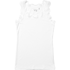 VRS teen blonde tanktop str. 158/164 - hvid