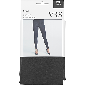 VRS dame termo leggings str. S M sort K b p Bilka
