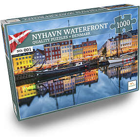 Puslespil Nyhavn Waterfront 1000p