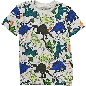 VRS børne T-shirt str. 110/116 - grå