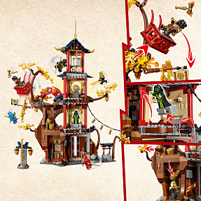Forskelsbehandling krans Maori LEGO® NINJAGO® Drage-energikernernes tempel 71795 | Køb på Bilka.dk!