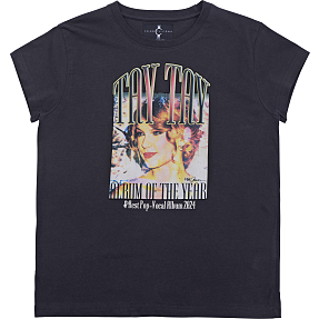 Taylor Swift T-shirt str. 170 - sort