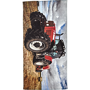 Håndklæde med Traktor