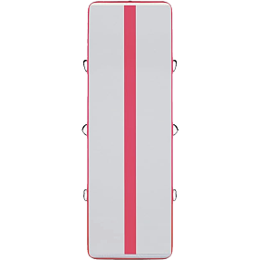 ASG Airtrack 300x100x10 cm - Grå/Pink