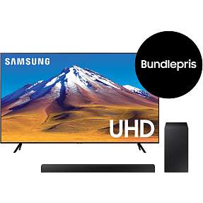 Samsung 65" UHD TV UE65TU6905  Inkl.  Samsung HW-A440 2.1 SOUNDBAR