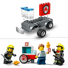LEGO City 60375 Brandstation og Køb Bilka.dk!