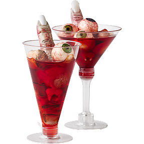 Halloween drinks 15 cm - flere varianter - assorteret