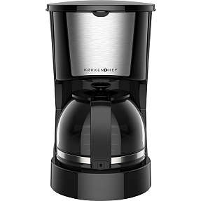 Køkkenchef kaffemaskine 0,6L - Blacksilver