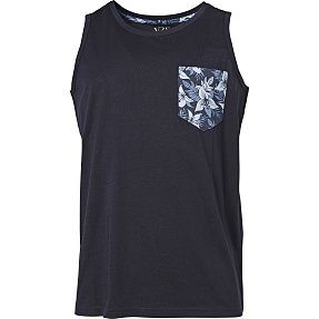 VRS herre tanktop str. L - mørkeblå
