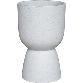 Capri fiberkrukke Ø25 H37 - hvid