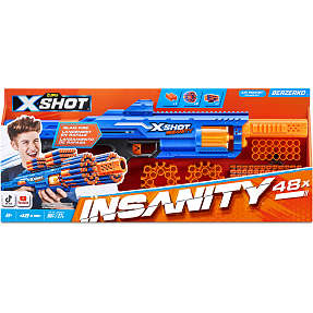 X-Shot Insanity Berzerko Blaster med 48 pile
