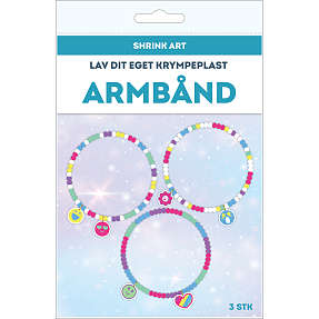 Krympeplast armbånd - smileys