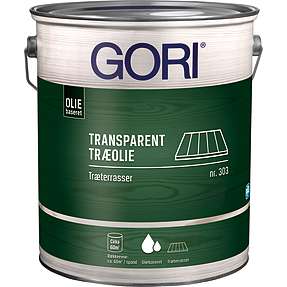 Gori 303 transparent træolie 5 liter - farveløs