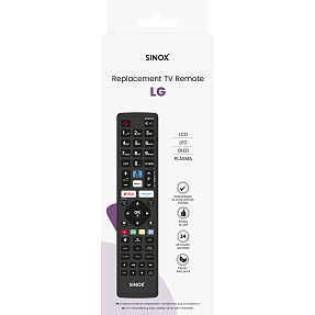 SINOX TV-remote for LG