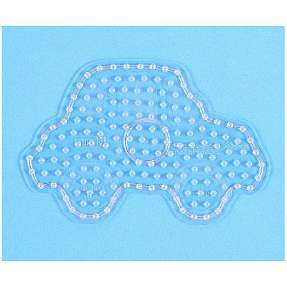 Hama maxi stiftplade 13x20 cm - bil