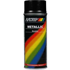 Metallic effekt lak 400ml sort