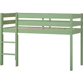 ECO Comfort halvhøj seng 70x160 cm - grøn