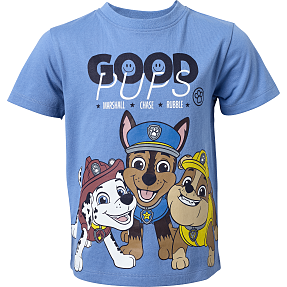 Paw Patrol T-shirt str. 110/116 - blå