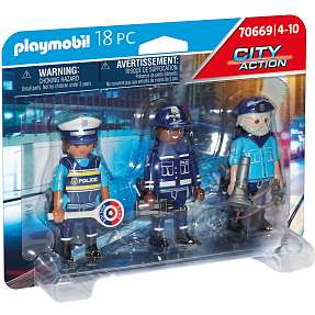 Playmobil Figursæt Politi 70669
