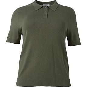 VRS dame polo T-shirt str. 52 - oliven