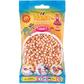 Hama perler 1000 stk. - mat rosa