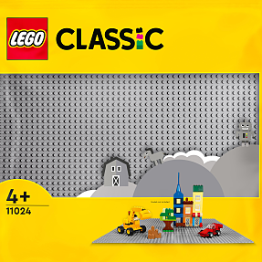 LEGO® Classic grå byggeplade 11024