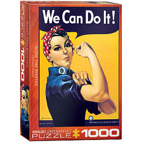 Puslespil Rosie the Riveter - 1000 brikker