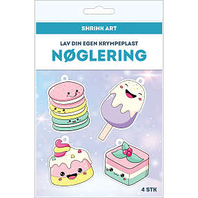 Krympeplast nøglering - mad
