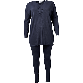 VRS dame pyjamas str. 48 - mørkeblå