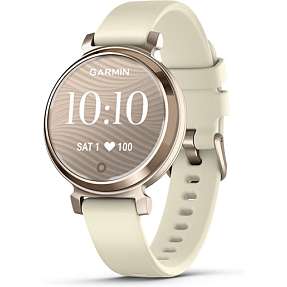 Garmin Lily 2 GPS Smartwatch - Cream Gold/Coconut