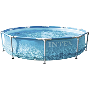 Intex pool-sæt med havmotiver og stålrammekonstruktion 3.05 m