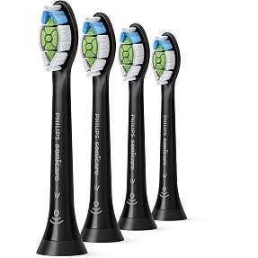 Philips Sonicare W2 Optimal White tandbørstehoveder 4-pak - sort