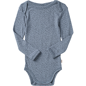 808 baby uld body str. 56 - blå