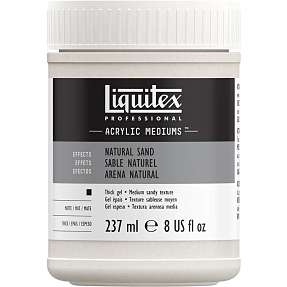 Liquitex acrylic medium natural sand 237ml