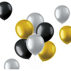 Metallic ballonmix