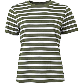 VRS dame T-shirt str. XL - oliven
